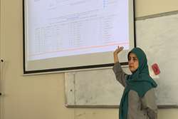 برگزاری ششمین جلسه از سلسله کارگاه های پژوهشی ویژه دانشجویان بین‌الملل در کالج بین الملل دانشگاه